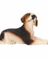 Decoratie beeld beagle hond beeldje kopen