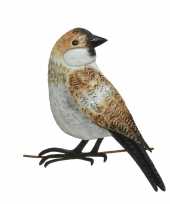 Decoratie vogel muurvogel mus tuin beeldje kopen
